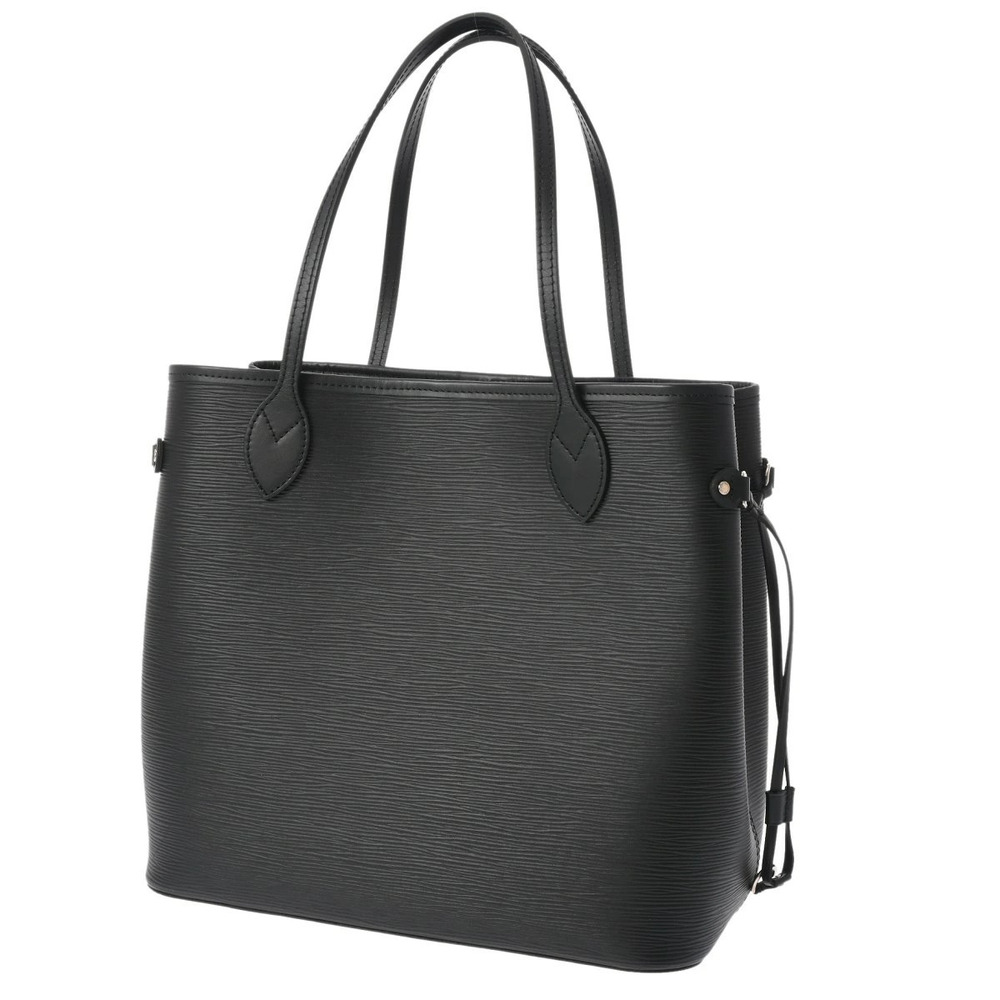 Louis Vuitton Bag Noir Neverfull Epi Tote Leather Black